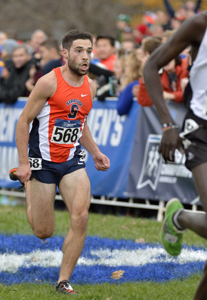 Philo Germano is one of Syracuse's top runners this year. He worked his way up by redshirting and battling through an injury.