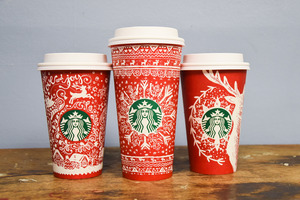 Starbucks brings back its holiday cups, which come in 13 different designs.